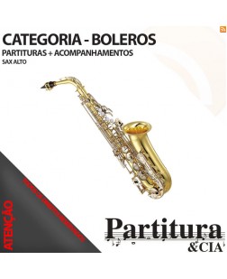 Partituras de BOLEROS para Sax Alto - Volume I