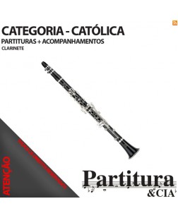 Partituras CATÓLICAS para Clarinete - Volume I