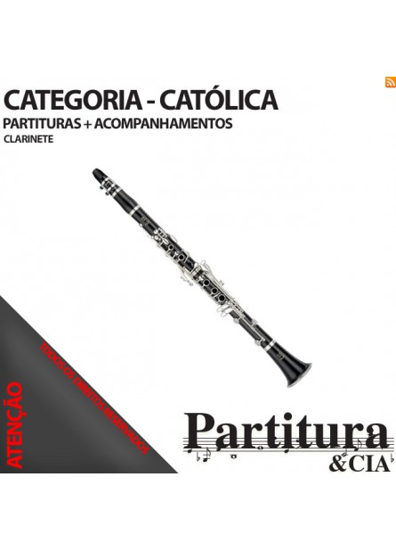 Partituras CATÓLICAS para Clarinete - Volume II