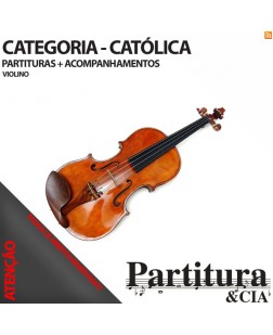 Partituras CATÓLICAS para Violino - Volume I