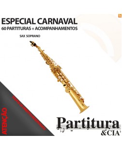 Partituras MARCHINHAS CARNAVAL para Sax Soprano