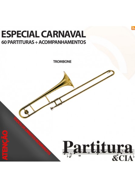 Partituras MARCHINHAS CARNAVAL para Trombone