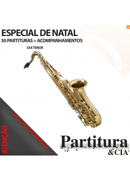 Partituras NATALINAS para Sax Tenor - Volume I