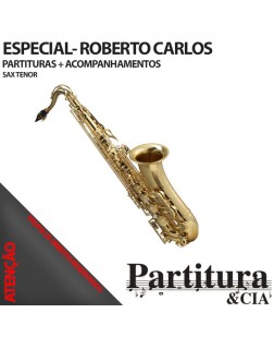 Partituras ROBERTO CARLOS para Sax Tenor - Volume I