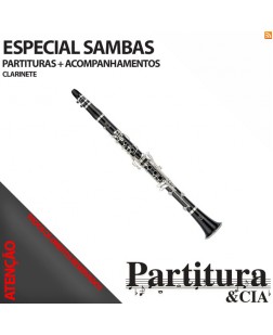 Partituras de SAMBAS para Clarinete - Volume I