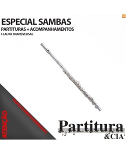 Partituras de SAMBAS para Flauta Transversal - Volume I