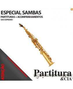 Partituras de SAMBAS para Sax Soprano - Volume I