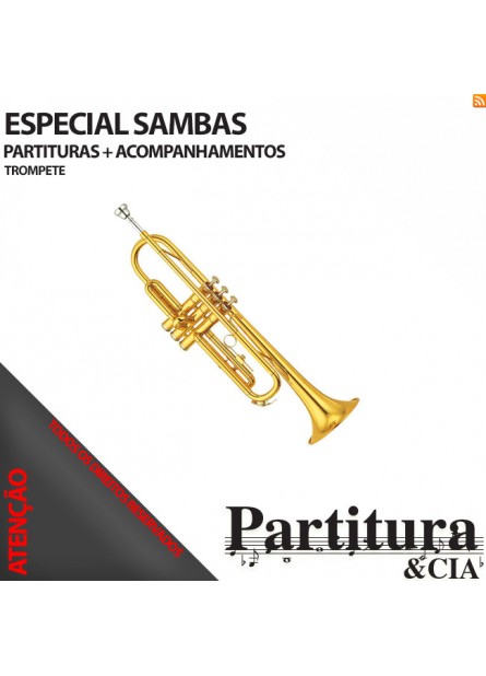 Partituras de SAMBAS para Trompete - Volume III