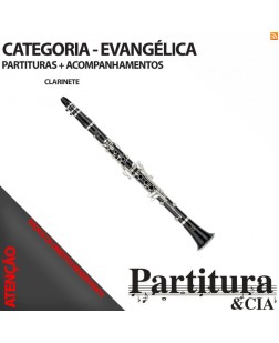 Partituras EVANGÉLICAS para Clarinete - Volume I