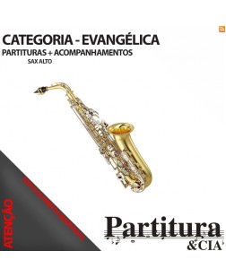 Partituras EVANGÉLICAS para Sax Alto - Volume VII