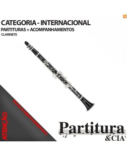 Partituras INTERNACIONAIS para Clarinete - Volume I