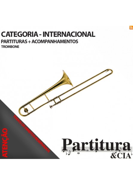 Partituras INTERNACIONAIS para Trombone - Volume V